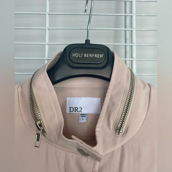 DR2 Pink Zip up Spring Jacket Large - Picture 3 of 16